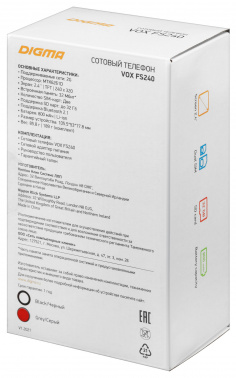 Мобильный телефон Digma VOX FS240
