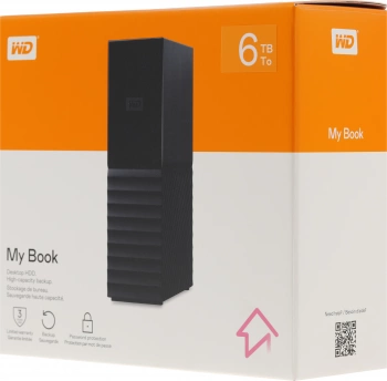 Жесткий диск WD USB3.0 6TB WDBBGB0060HBK-EESN
