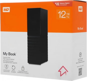 Жесткий диск WD USB3.0 12.2TB WDBBGB0120HBK-EESN