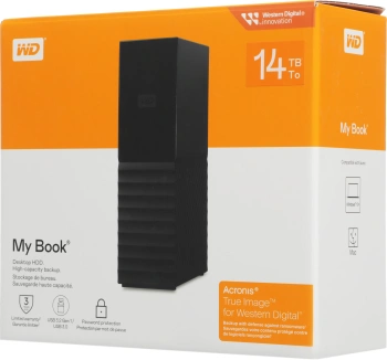 Жесткий диск WD USB3.0 14TB WDBBGB0140HBK-EESN