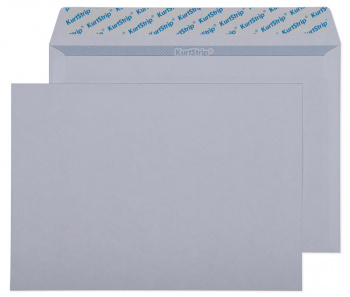 Конверт 70401 C5 162х229мм белый силиконовая лента бумага 80г/м2 серая запечатка (pack:1pcs)