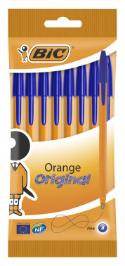 Набор ручек шариков. Bic Orange Fine