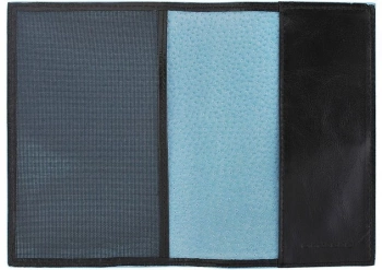 Обложка для паспорта Piquadro Blue Square PP5255B2/N черный натур.кожа