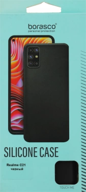 Чехол (клип-кейс) BoraSCO для Realme C21 Silicone Case