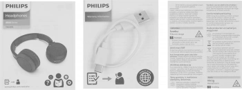 Гарнитура накладные Philips TAH4205RD/00