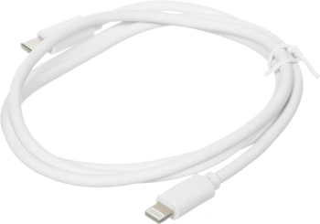 Кабель Buro PD18W USB Type-C (m)-Lightning (m) 1м белый