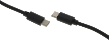 Кабель Buro PD15W USB Type-C (m)-USB Type-C (m) 1м черный