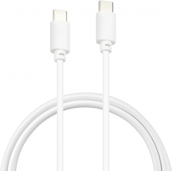 Кабель Buro PD15W USB Type-C (m)-USB Type-C (m) 1м белый
