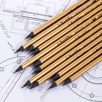 Карандаши ч/г Deli  EC018-HB