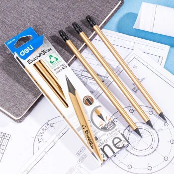 Карандаши ч/г Deli  EC018-HB