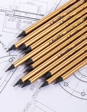 Карандаши ч/г Deli  EC018-HB