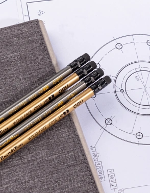 Карандаши ч/г Deli  EC018-HB