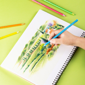 Карандаши цв. Deli  EC110-12