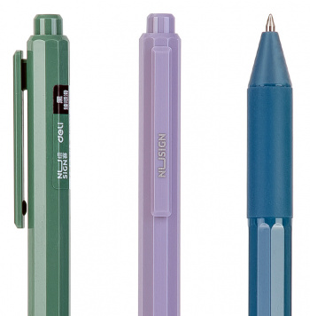 Ручка гелев. Deli Nusign NS559