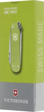 Нож перочинный Victorinox Classic SD Alox Lime Twist