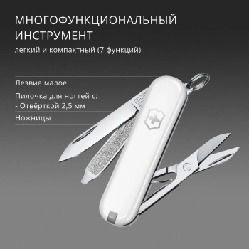 Нож перочинный Victorinox Classic SD Falling Snow