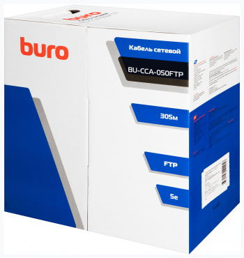 Кабель сетевой Buro BU-CCA-050FTP