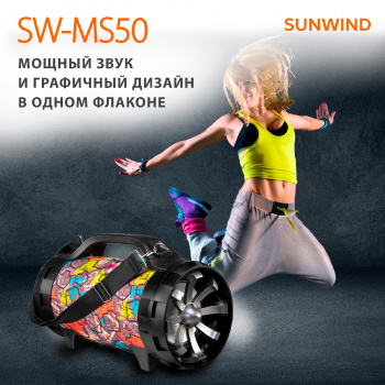 Минисистема SunWind SW-MS50