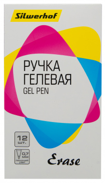 Ручка гелев. Silwerhof Erase