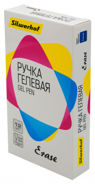 Ручка гелев. Silwerhof Erase