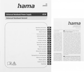 Блок питания Hama H-200000 Slim & Light