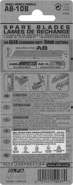 Лезвие Olfa  OL-AB-10B