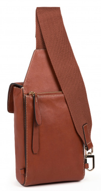 Рюкзак слинг женский Piquadro Dafne Business CA5513DF/CU светло-коричневый кожа