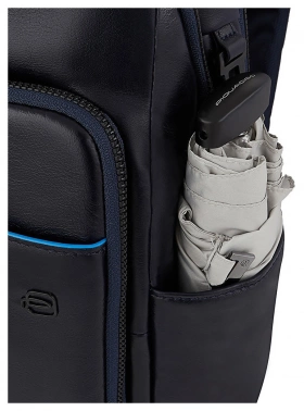 Рюкзак мужской Piquadro Blue Square Revamp CA5574B2V/BLU синий кожа