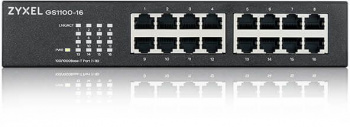 Коммутатор Zyxel  GS1100-16-EU0103F