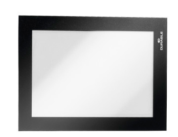 Магнитная рамка Durable Duraframe настенная прямоугольная черный (упак.:2шт)