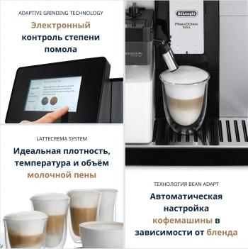 Кофемашина Delonghi Primadonna Soul ECAM610.74.MB