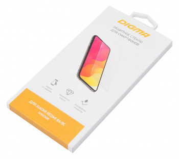 Защитное стекло для экрана Digma для Xiaomi Redmi 9A/9C/10A прозрачная 1шт. (DGG1XR9ACA)