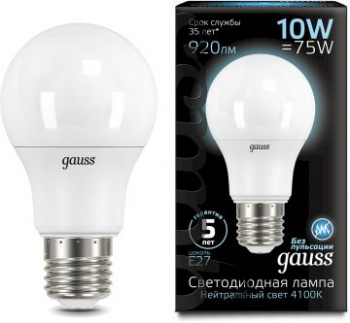 Лампа светодиодная Gauss  A60
