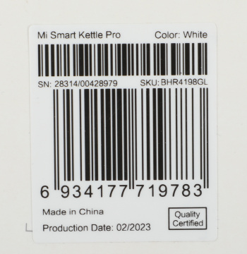 Чайник электрический Xiaomi Mi Smart Kettle Pro