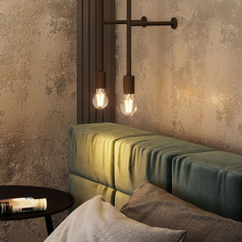 Лампа филам. Gauss 10Вт цок.:E27 шар 220B св.свеч.бел.теп. A60 (упак.:10шт) (102802110)