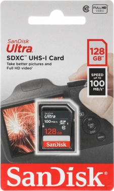 Флеш карта SDXC 128GB Sandisk  SDSDUNR-128G-GN3IN