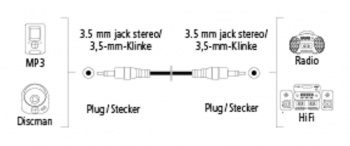 Кабель аудио Hama H-122307