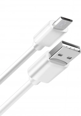 Кабель BoraSCO 34849 USB (m)-micro USB (m) 1м белый
