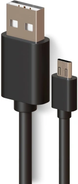 Кабель BoraSCO 37934 USB (m)-micro USB (m) 3м черный