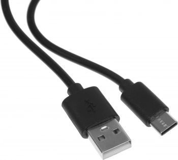 Кабель BoraSCO 37340 USB (m)-USB Type-C (m) 1м черный