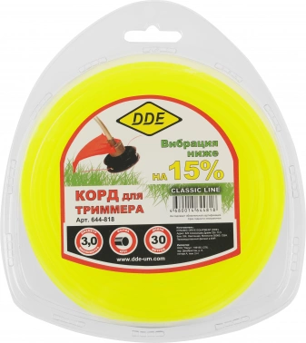 Леска для садовых триммеров DDE 644-818