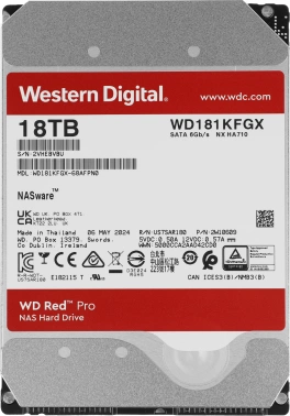 Жесткий диск WD SATA-III 18Tb  WD181KFGX