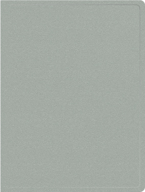 Папка метал.зажим Buro -ECB04CGREY A4 пластик 0.5мм серый