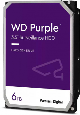 Жесткий диск WD SATA-III 6TB  WD62PURZ