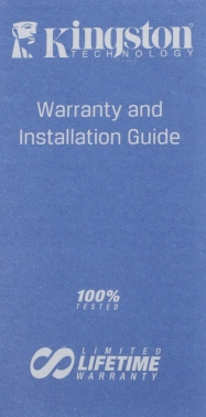 Память DDR3 8Gb 1600MHz Kingston  KVR16N11/8WP