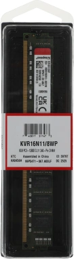 Память DDR3 8Gb 1600MHz Kingston  KVR16N11/8WP