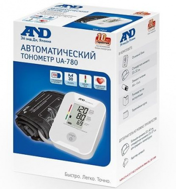 Тонометр автоматический A&D  UA-780