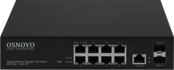 Коммутатор Osnovo  SW-80802/L(150W)
