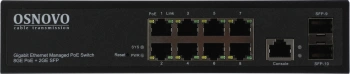 Коммутатор Osnovo  SW-80802/L(150W)