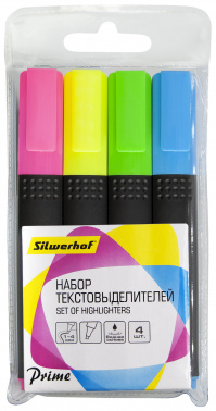 Набор текстовыделителей Silwerhof  Prime+